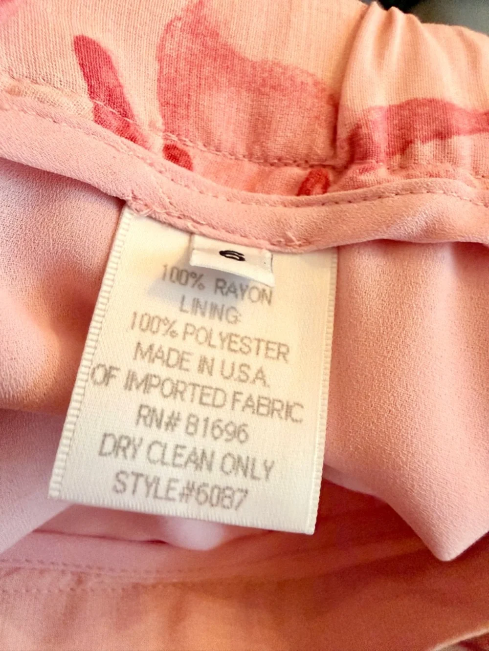 Pink floral maxi skirt - Picture 5 of 5